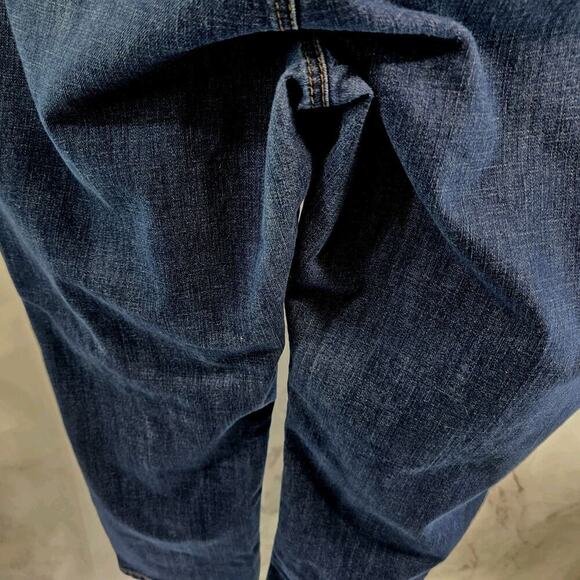 Seven Melissa Mccarthy Jeans Womens 18W Crop Denim Dark Wash Mid Rise - Picture 8 of 12